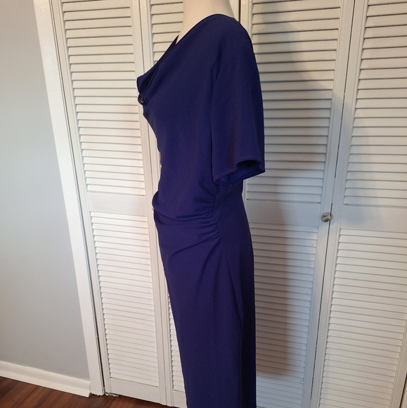 St. John Royal Blue Dress - Picture 6 of 9